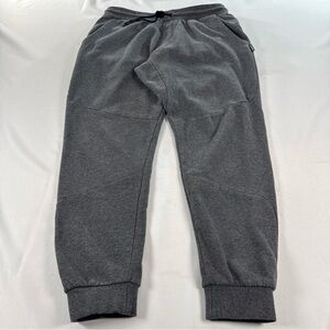 Rogue Fitness Jogger Sweatpants Men’s Size Large Gray Casual Gym Wear EUC